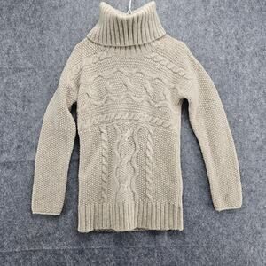 EDDIE BAUER WOOL TURTLE‎ NECK SWEATER